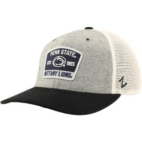 Zephyr Unisex Adult NCAA Officially Licensed Snapback Dylan Patch Switch Hat, Heather