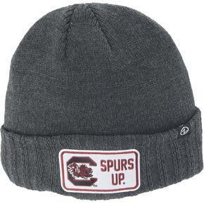 ZHATS Standard NCAA Officially Licensed Beanie Hat Ranger Patch Defer Charcoal, Grey, One Size