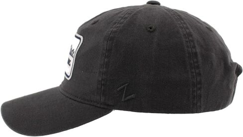 ZHATS Men's Standard NCAA Officially Licensed Hat Scholarship Patch Charcoal Brick, Grey, One Size in Saudi Arabia