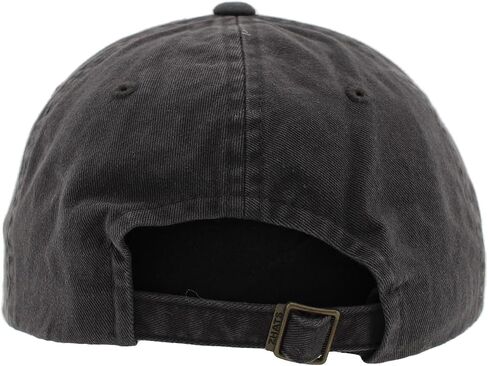 ZHATS Men's Standard NCAA Officially Licensed Hat Scholarship Patch Charcoal Brick, Grey, One Size in Saudi Arabia