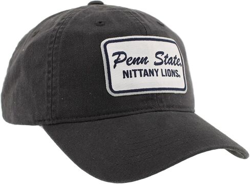 ZHATS Men's Standard NCAA Officially Licensed Hat Scholarship Patch Charcoal Brick, Grey, One Size in Saudi Arabia