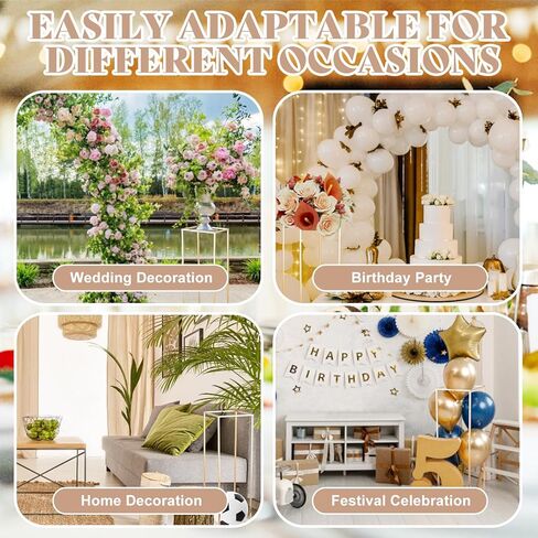 Column Vase,10PCS Metal Vase Column Stand,Wedding Centerpieces for Table,24in Tall Gold Metal Flower Stand for Wedding Event Party Props Home Decor T-Stage Reception Party in Saudi Arabia