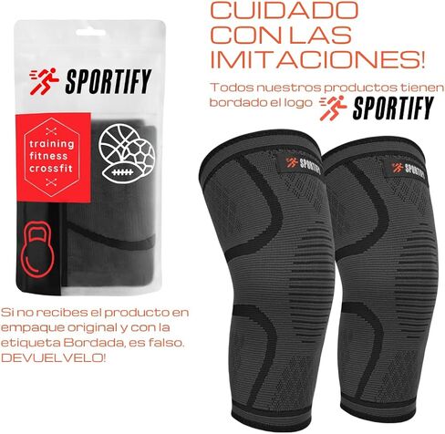 2 Pack Knee Sleeves for Knee Pain - Knee Compression Sleeves - Rodilleras para Dolor de Rodillas - Knee Pads ACL in Saudi Arabia