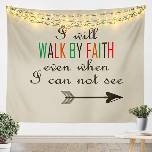 Feelyou Kids Vintage Tapestry Abstract Words Wall Hanging for Boys Children Teens Bedroom Decor Modern Wall Blanket Black Wall Art Small 51"x59" in Saudi Arabia