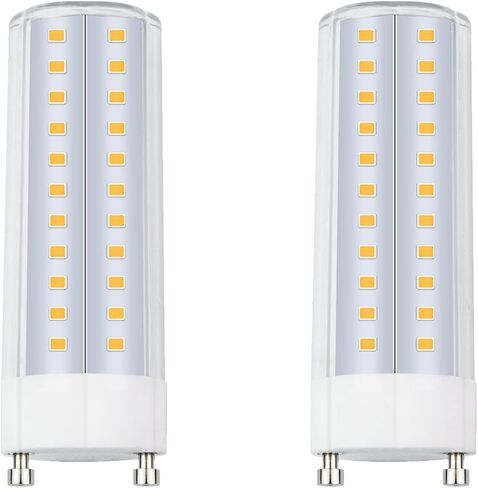 GU24 مصباح LED ضوء النهار، GU24 T2 استبدال الضوء الحلزوني، mls18guww 18W 23W CFL استبدال الضوء 1600lm 5000K 2-Count in Kuwait