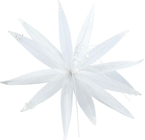 4Pcs Large Poinsettias for Christmas Tree,16inch Large Poinsettias Artificial Christmas Flowers Picks with Long Stems for Xmas Tree Party Holiday Wedding Decorations (Champagne) in Saudi Arabia
