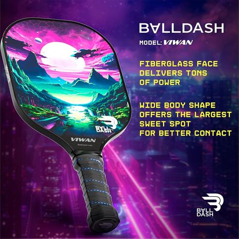 Pickleball Paddles -4 Options to Choose from for Any Level of Play. Variations Pro, Advanced USAPA Approved, Intermediate, Athletic Set of 2 - Pickleball Rackets T700 Raw Carbon Fiberglass Surface in Saudi Arabia