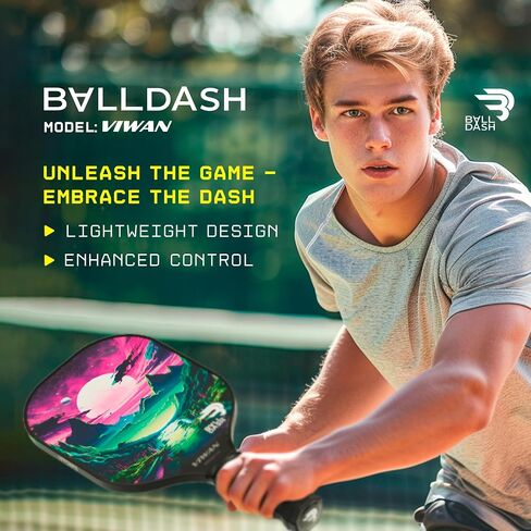Pickleball Paddles -4 Options to Choose from for Any Level of Play. Variations Pro, Advanced USAPA Approved, Intermediate, Athletic Set of 2 - Pickleball Rackets T700 Raw Carbon Fiberglass Surface in Saudi Arabia