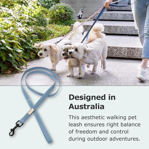 FuzzYard Life Dog Lead | الحجم S | تصميم أنيق من القطن الفاخر من الحجر الرملي مثالي للمشي والتدريب اليومي in Saudi Arabia