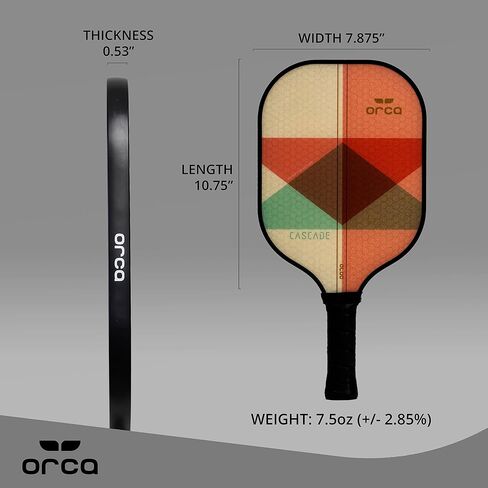 Orca Pickleball Paddles, Performance Series Pickleball Paddles Designed for Control and Precision, USA Pickleball Approved in Saudi Arabia