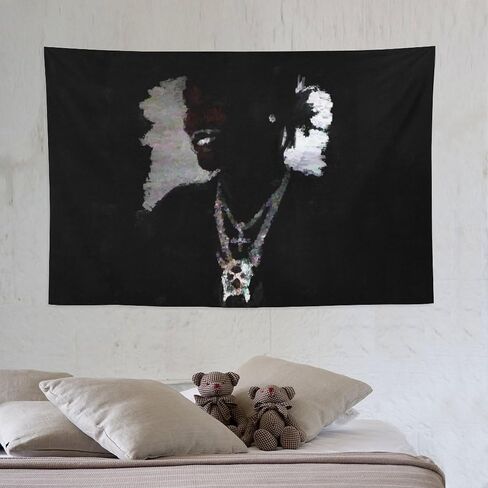 غطاء ألبوم Ken Music Merch A Great Album، غطاء ألبوم مغني الراب، ملصقات معلقة على الحائط لغرفة المعيشة، الكلية، غرفة النوم، ديكور غرفة النوم، راية العلم 60 × 40 بوصة أسود in Saudi Arabia