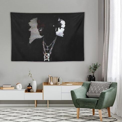 غطاء ألبوم Ken Music Merch A Great Album، غطاء ألبوم مغني الراب، ملصقات معلقة على الحائط لغرفة المعيشة، الكلية، غرفة النوم، ديكور غرفة النوم، راية العلم 60 × 40 بوصة أسود in Saudi Arabia
