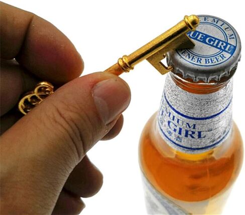 ALIMITOPIA 80pcs Skeleton Key Bottle Opener Bridal Shower Wedding Party Favor Souvenir Gift with Escort Tag and Jute Rope(Gold Tone) in Saudi Arabia