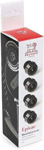 Peugeot 210069 Set of 4 Replacement Wine Stoppers in Saudi Arabia