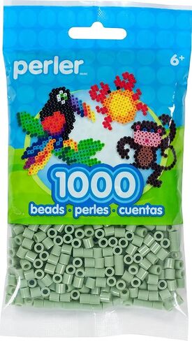 Perler 80-15262 خرز مصهر كبير للأنشطة الحرفية 1000 قطعة، بني كاكاو، صغير in Saudi Arabia
