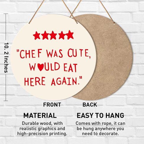Muktoujaumai Funny Kitchen Sign Decor for Wall, Kitchen Baking Hanging Sign Decor Rustic Cooking Wall Decoration Bakery Wood Sign for Dining Room, Cafe, Housewarming Kitchen Gift for Mom Baker in Saudi Arabia