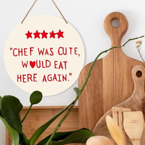 Muktoujaumai Funny Kitchen Sign Decor for Wall, Kitchen Baking Hanging Sign Decor Rustic Cooking Wall Decoration Bakery Wood Sign for Dining Room, Cafe, Housewarming Kitchen Gift for Mom Baker in Saudi Arabia