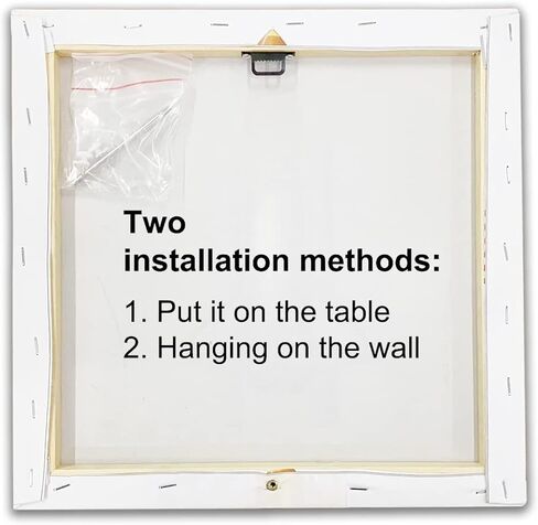 أفضل هدية للأب لبيت المزرعة لوحة فنية جدارية مطبوعة على القماش لديكور العالم أنت عبارة عن لوحة لافتة للأب لتزيين المنزل الريفي (8 × 8 بوصة، مؤطرة) in Kuwait