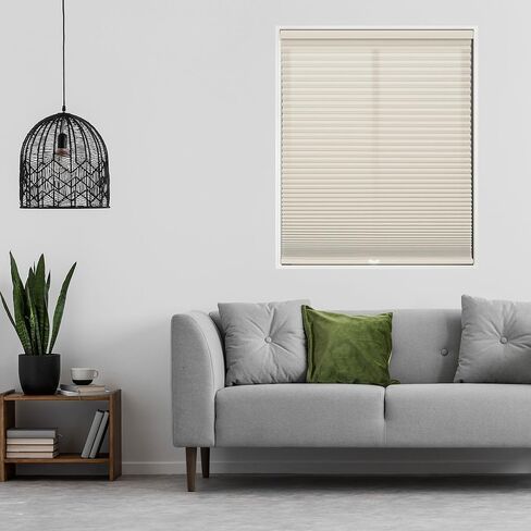 DEZ FURNISHINGS غطاء خلوي لاسلكي بمرشح للضوء مقاس 1.5 بوصة، عرض 35.5 بوصة × ارتفاع 48 بوصة، مرمر in Kuwait