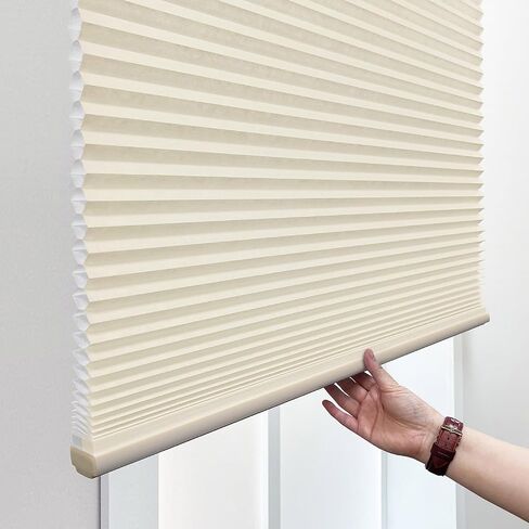 DEZ FURNISHINGS غطاء خلوي لاسلكي بمرشح للضوء مقاس 1.5 بوصة، عرض 35.5 بوصة × ارتفاع 48 بوصة، مرمر in Kuwait