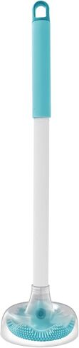 Toilet Brush with Lengthen Handle Unique Octopus Shape Design Toilet Bowl Brush Cute Toilet Brush Head can Easy for Deep Cleaning Bathroom Accessories (Green) in Saudi Arabia