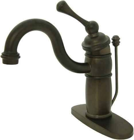 Kingston Brass KB1405BL Victorian Mono Block Lavatory Faucet, Oil Rubbed Bronze in Kuwait