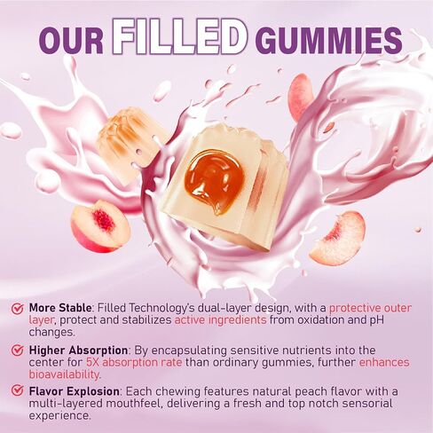 Multivitamin Gummies for Women 50 Plus - with Omega 3, Coenzyme Q10, Iron, Calcium, Zinc, Vitamin A, C, D3, E, K2, B Complex, Folate - Multi Vitamins & Minerals for Energy, Immunity, Eye, Skin in Saudi Arabia