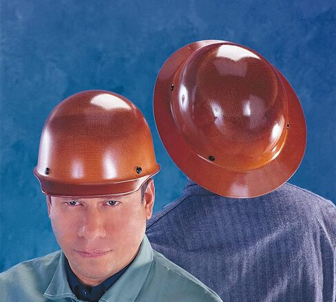 MSA Skullgard Cap Style Safety Hard Hat with Suspension - Non-Slotted Cap, Made of Phenolic Resin, Radiant Heat Loads up to 350F | Staz-On Pinlock Suspension in Saudi Arabia