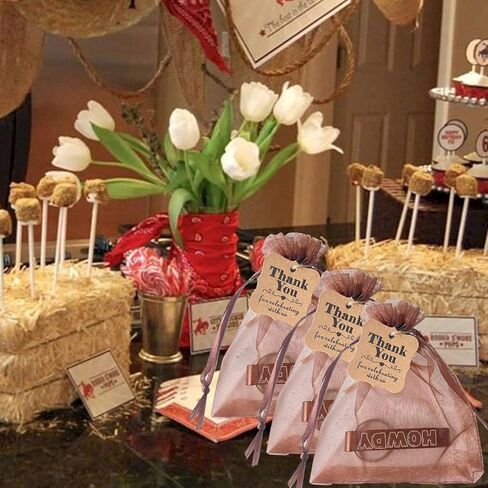 30 مجموعة من سلسلة مفاتيح فتاحة الزجاجات لحفلات رعاة البقر الغربية مع أكياس الأورجانزا وبطاقات الشكر وسلسلة مفاتيح فتاحة البيرة لحفلات استقبال المولود الجديد وحفلات الزفاف بطابع الغرب المتوحش in Kuwait