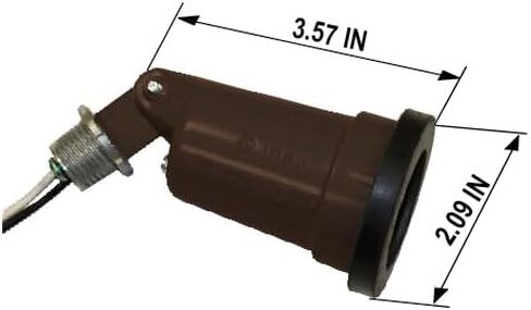 Sigma Electric, Bronze, 1 Count (Pack of 1) Sigma Engineered Solutions, 14330BR Lampholder in Saudi Arabia