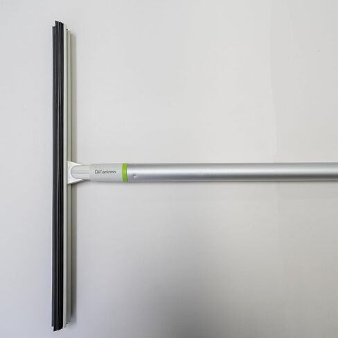 Multi-Blade Floor Squeegee Broom for Cleaning Dry/Wet Hard Floor/Bathroom/Wall with Low Friction car Wiper Rubber Blade can Push and Pull Easily and for Low Pile/Thin Area Rug Hair Cleaning in Saudi Arabia
