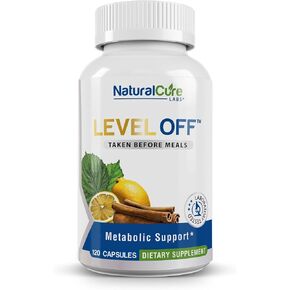 Level Off - Metabolic Health 120 Capsules 60 Servings Vegan, Non-GMO, Gluten Free (1)