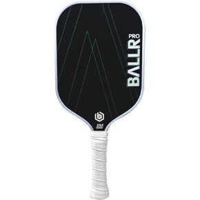 مجداف BALLR Pro Pickleball مع سطح من ألياف الكربون الخام T700 - 16 مم - معتمد من USAPA in Kuwait