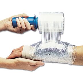 Cramer Flex-I-Wrap Plastic Wrap & Accessories, Clear Wrap for Wrapping Injuries & Ice Bags, Handle & Wraps for Athletic Trainers for Holding Ice Bags Onto Injury, Athletic Training Room Supplies