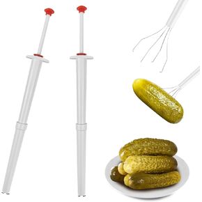 Set of 2 Pickle Picker Pickle Grabber Tool for Grab Olives