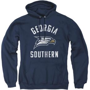 LOGOVISION Georgia Southern University Official Eagles Logo Unisex Adult Pull-Over Hoodie