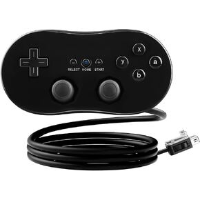 OSTENT Wired Classic Controller for Nintendo Wii Remote Console Video Game Color White in Kuwait