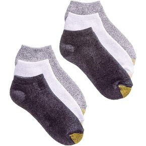 GOLDTOE Women's Dip Dye Liner Socks 6 Pack