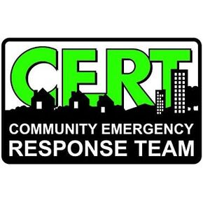 CERT Community Emergency Response Team Sticker Self Adhesive Vinyl Decal Rescue fire Police