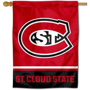 St. Cloud State Huskies House Flag Banner