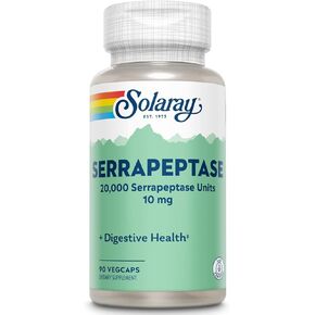 SOLARAY Serrapeptase 10 mg VCapsules | 90 Count