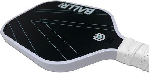 مجداف BALLR Pro Pickleball مع سطح من ألياف الكربون الخام T700 - 16 مم - معتمد من USAPA in Kuwait
