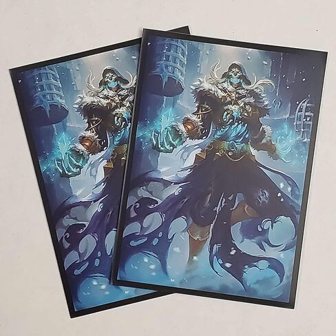 Fantasy North - Lady Donahue - Murderous Apparition – 100 Smooth Matte TCG Trading Card Sleeves - Fits Magic MTG Commander Pokemon and Other Card Games - Playing Card Sleeves in Saudi Arabia