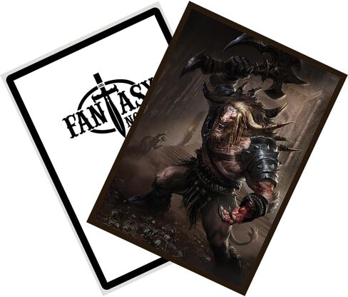 Fantasy North - Lady Donahue - Murderous Apparition – 100 Smooth Matte TCG Trading Card Sleeves - Fits Magic MTG Commander Pokemon and Other Card Games - Playing Card Sleeves in Saudi Arabia