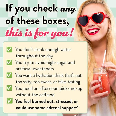Legendairy Milk She’s Thirsty Hydration Packets | Cortisol Supplement for Stress Relief & Adrenal Support | Coconut Water Electrolytes Powder, Watermelon, No Sugar Added 18 ct in Saudi Arabia