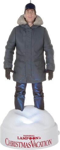 Hallmark Keepsake Christmas Ornament ,Plastic,2022, National Lampoon's Christmas Vacation Collection Clark Griswold, Light and Sound in Saudi Arabia