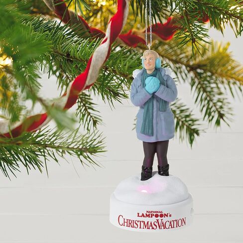 زينة عيد الميلاد التذكارية المميزة، بلاستيك، 2022، مجموعة عطلة عيد الميلاد الوطنية لامبون كلارك جريسوولد، الضوء والصوت in Kuwait