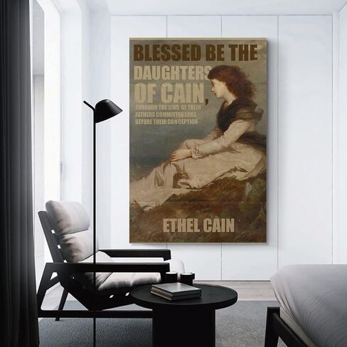 BCZZGUI Ethel Cain Canvas Poster Bedroom Decoration Landscape Office Valentine's Birthday Gift Unframe-style12x18inch(30x45cm) in Saudi Arabia
