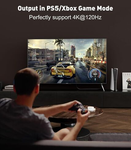 كابل HDMI 10K 8K 2.1 10FT، معتمد فائق السرعة 48 جيجابت في الثانية HDMI® يدعم 8K@60 هرتز 4K@120 هرتز، eARC HDCP 2.2&2.3 HDR10 4:4:4 DTS:X متوافق مع أجهزة الكمبيوتر المحمول/الشاشة/PS5/Xbox/Blu -راي / تلفزيون in Kuwait