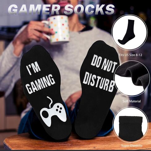 Gamer Gifts, 8PCS Cool Gaming Gift Bulk Set Includes Tumbler Straw Beanie Socks Key Chain Thanks Card Gift Box, Christmas Gifts for Teen Teenage Boys Men Idea in Saudi Arabia